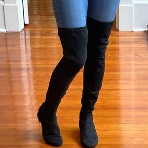Dolce Vita over the knee vegan suede boots sz 8